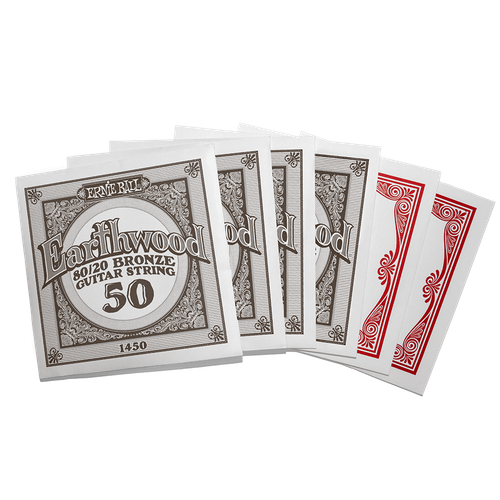 Ernie Ball Earthwood 80/20 Bronze Acoustic String Set - Extra Light (10 - 50)